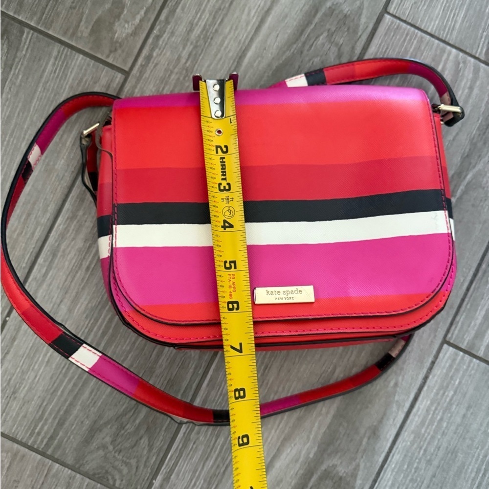 Kate Spade|Limited Edition Stacy Lauren Way Bonita Stripe Crossbody Bag•••As Is* - Picture 15 of 16